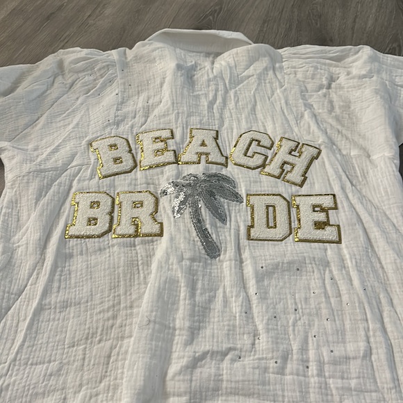 Judith March White Beach Bride Top - Picture 9 of 12